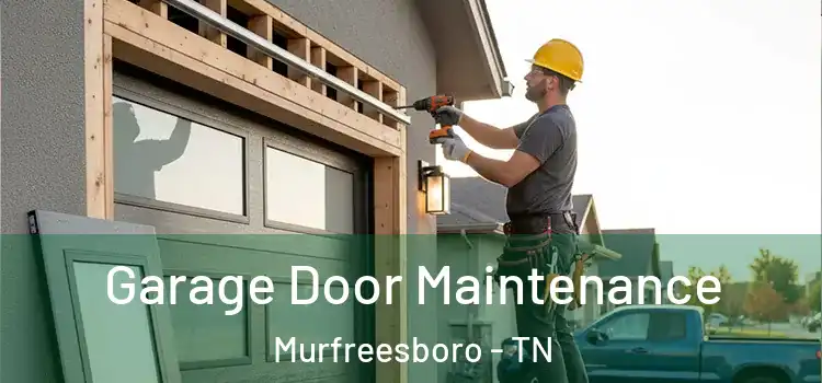  Garage Door Maintenance Murfreesboro - TN
