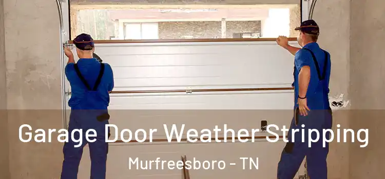  Garage Door Weather Stripping Murfreesboro - TN